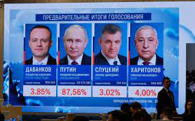 Putin wins Russia election in landslide with record turnout